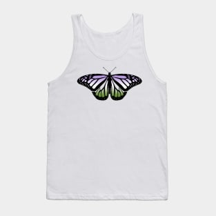 Genderqueer Pride Butterfly Tank Top